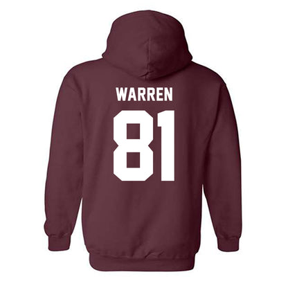 Texas A&M - NCAA Football : Jayden Warren - Ol' Sarge v2 Hooded Sweatshirt-1