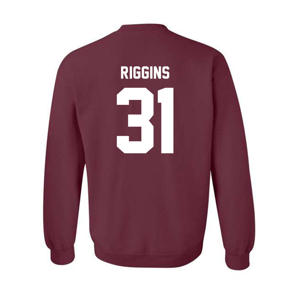 Texas A&M - NCAA Football : Kelvion Riggins - Ol' Sarge v2 Crewneck Sweatshirt-1
