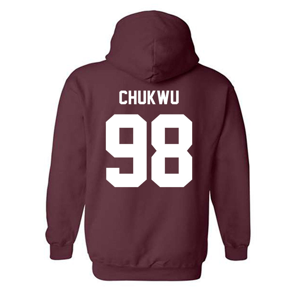 Texas A&M - NCAA Football : Jesse Chukwu - Ol' Sarge v2 Hooded Sweatshirt-1