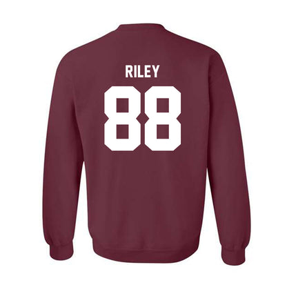 Texas A&M - NCAA Football : Micah Riley - Ol' Sarge v2 Crewneck Sweatshirt-1
