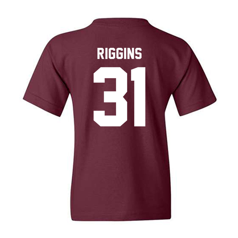 Texas A&M - NCAA Football : Kelvion Riggins - Ol' Sarge v2 Youth T-Shirt-1