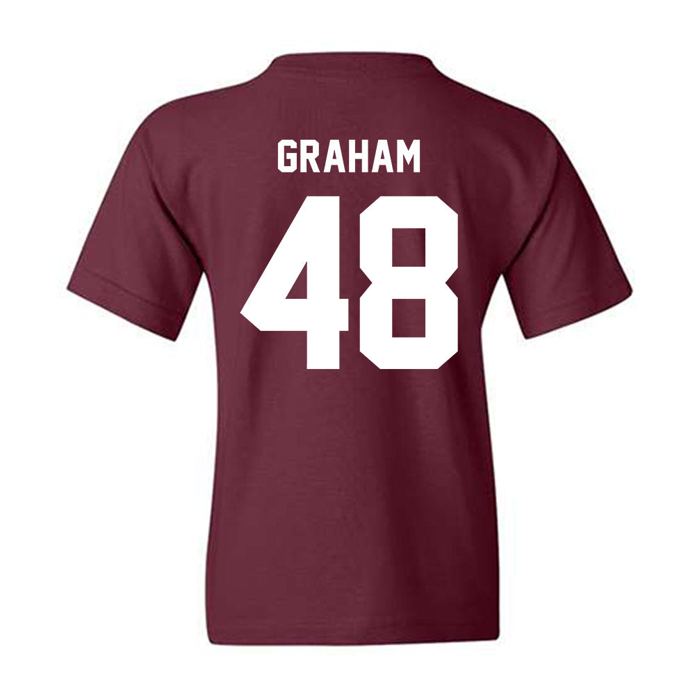 Texas A&M - NCAA Football : Jacob Graham - Ol' Sarge v2 Youth T-Shirt-1
