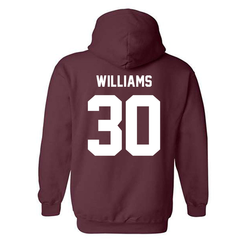 Texas A&M - NCAA Football : Solomon Williams - Ol' Sarge v2 Hooded Sweatshirt-1