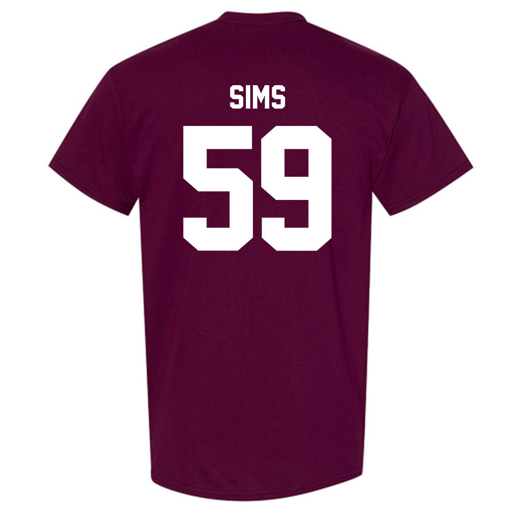 Texas A&M - NCAA Football : Chace Sims - Ol' Sarge v2 T-Shirt-1