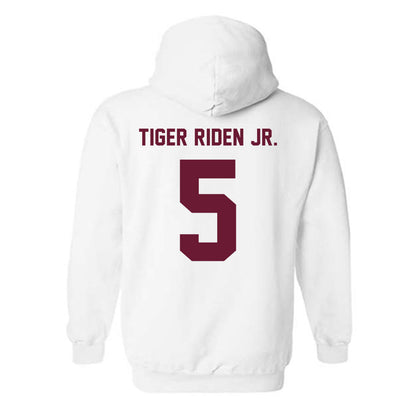 Texas A&M - NCAA Football : Deondrae Tiger Riden Jr. - Ol' Sarge Hooded Sweatshirt-1