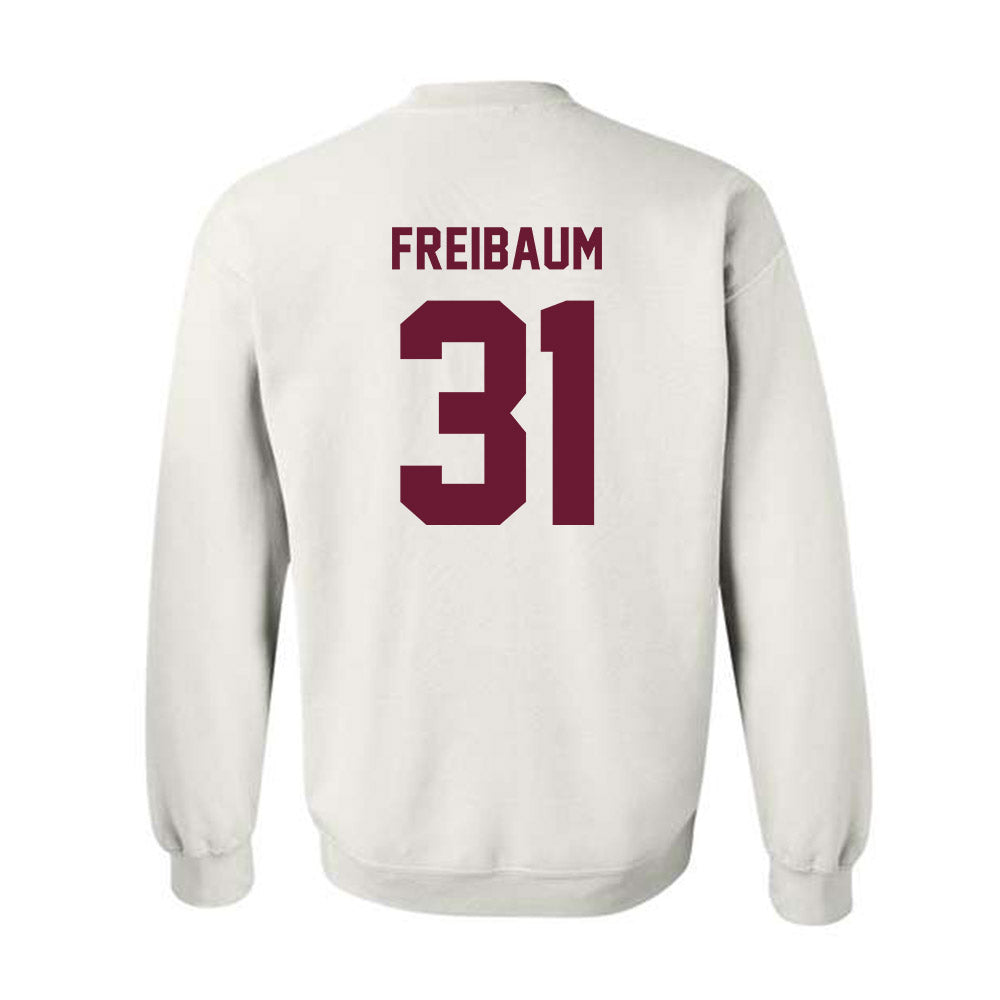 Texas A&M - NCAA Football : Shea Freibaum - Ol' Sarge Crewneck Sweatshirt-1