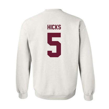 Texas A&M - NCAA Football : DJ Hicks - Ol' Sarge Crewneck Sweatshirt-1