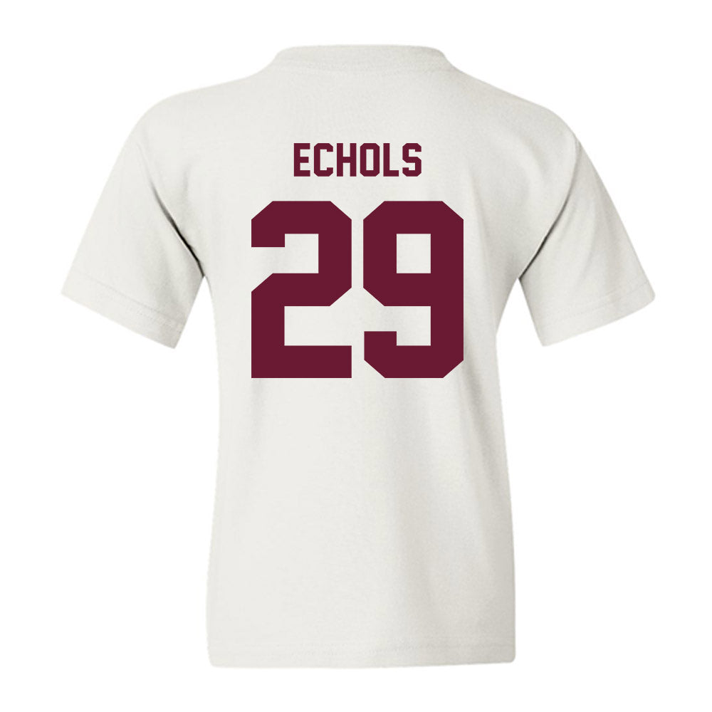 Texas A&M - NCAA Football : Justin Echols - Ol' Sarge Youth T-Shirt-1
