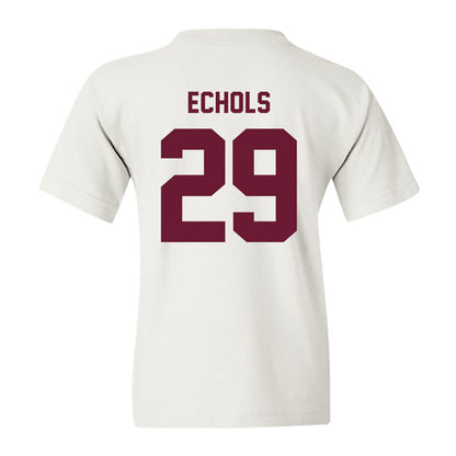 Texas A&M - NCAA Football : Justin Echols - Ol' Sarge Youth T-Shirt-1