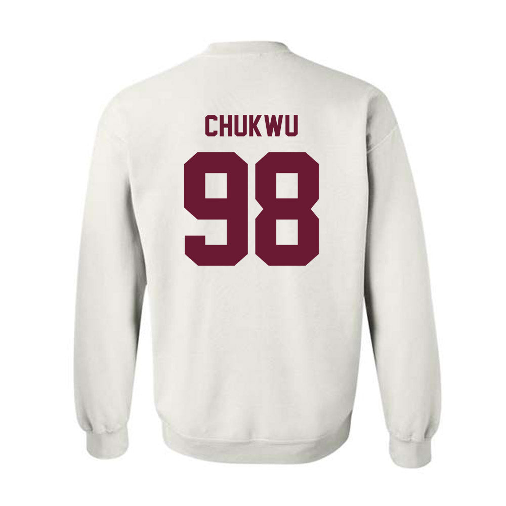 Texas A&M - NCAA Football : Jesse Chukwu - Ol' Sarge Crewneck Sweatshirt-1