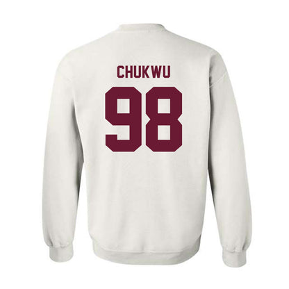 Texas A&M - NCAA Football : Jesse Chukwu - Ol' Sarge Crewneck Sweatshirt-1