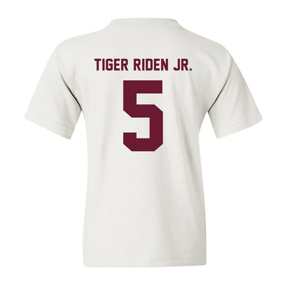 Texas A&M - NCAA Football : Deondrae Tiger Riden Jr. - Ol' Sarge Youth T-Shirt-1