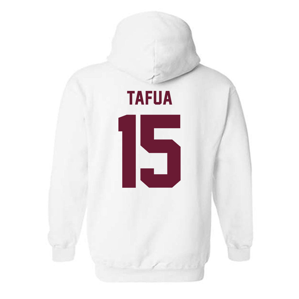 Texas A&M - NCAA Football : Caleb Tafua - Ol' Sarge Hooded Sweatshirt-1