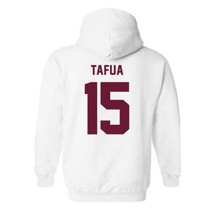 Texas A&M - NCAA Football : Caleb Tafua - Ol' Sarge Hooded Sweatshirt-1