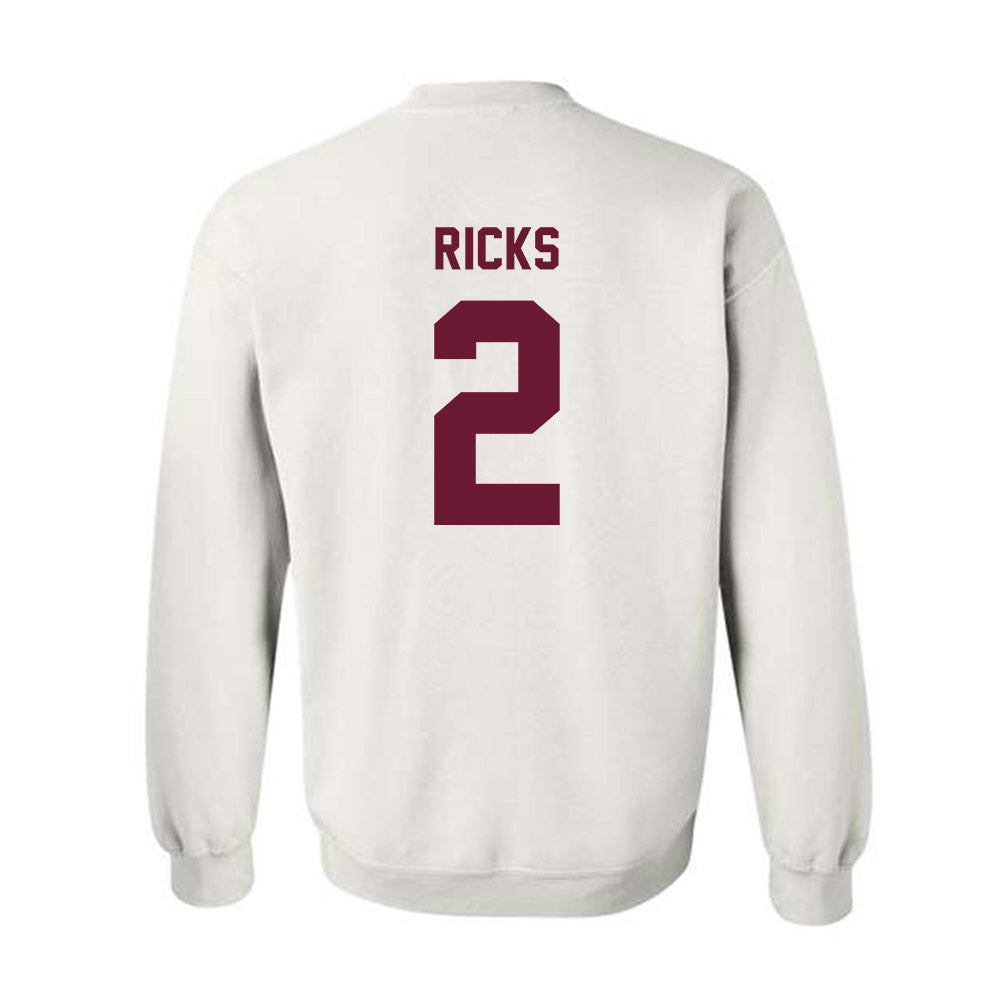 Texas A&M - NCAA Football : Dezz Ricks - Ol' Sarge Crewneck Sweatshirt-1