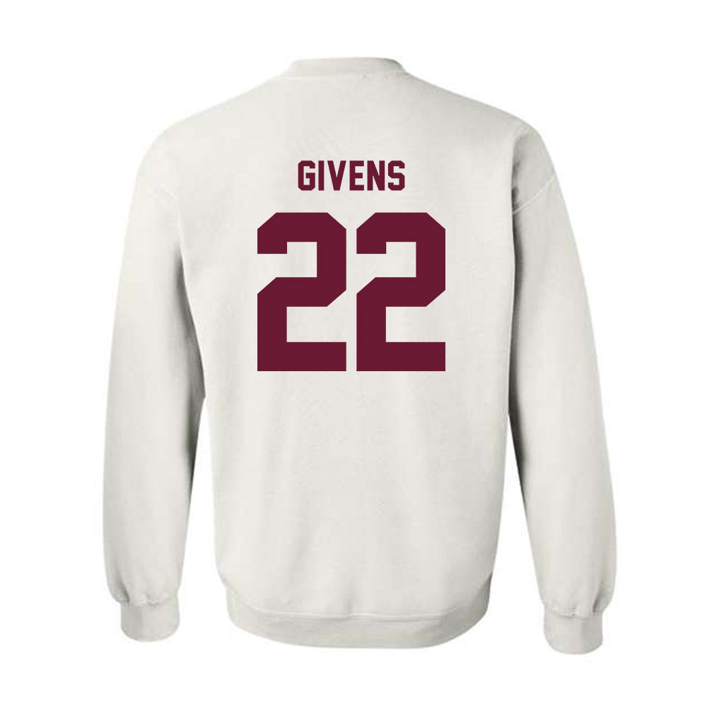 Texas A&M - NCAA Football : Tristian Givens - Ol' Sarge Crewneck Sweatshirt-1