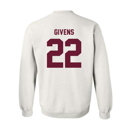 Texas A&M - NCAA Football : Tristian Givens - Ol' Sarge Crewneck Sweatshirt-1