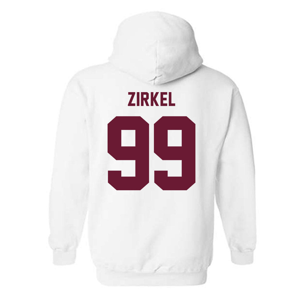 Texas A&M - NCAA Football : Jared Zirkel - Ol' Sarge Hooded Sweatshirt-1