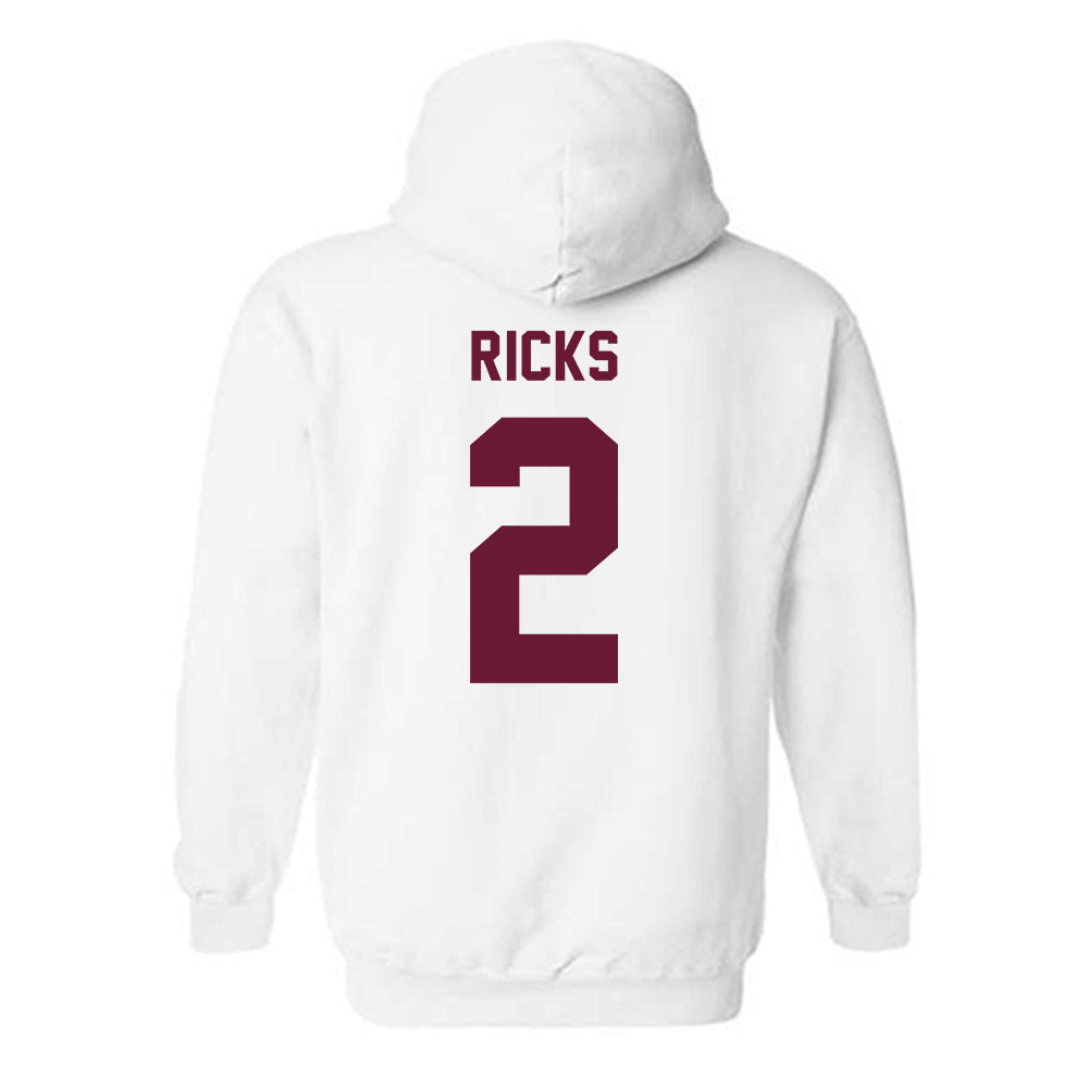 Texas A&M - NCAA Football : Dezz Ricks - Ol' Sarge Hooded Sweatshirt-1