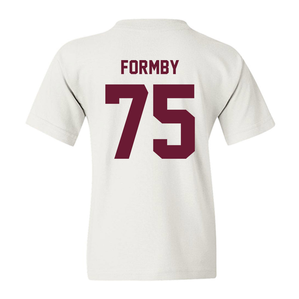 Texas A&M - NCAA Football : Wilkin Formby - Ol' Sarge Youth T-Shirt-1
