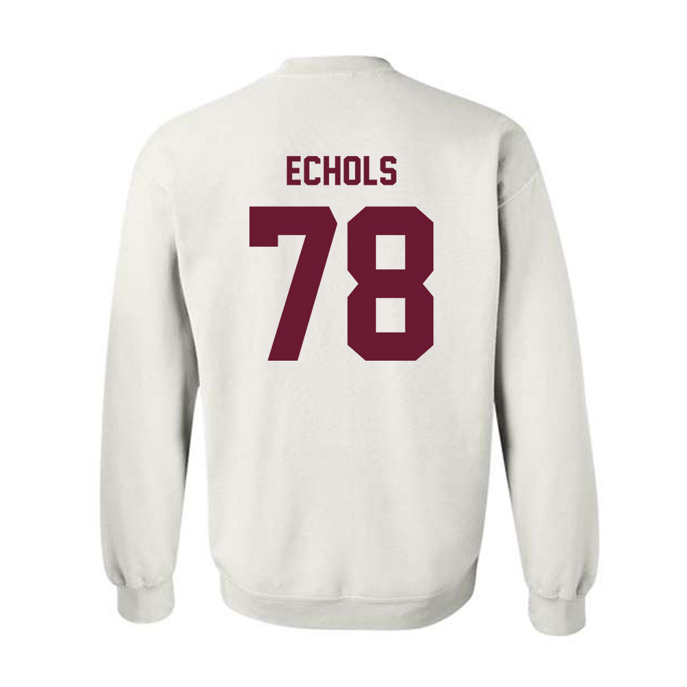 Texas A&M - NCAA Football : Coen Echols - Ol' Sarge Crewneck Sweatshirt-1