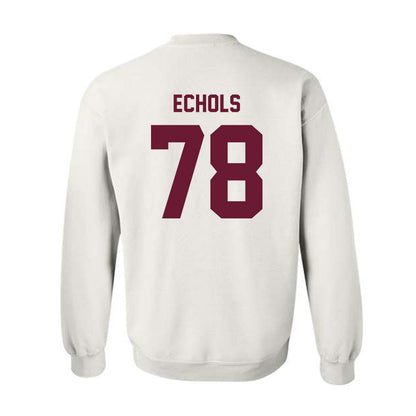 Texas A&M - NCAA Football : Coen Echols - Ol' Sarge Crewneck Sweatshirt-1