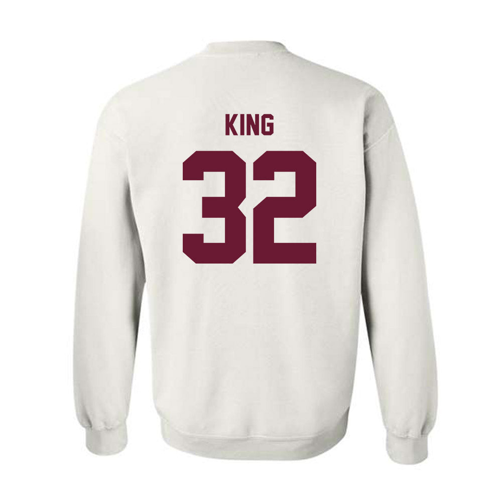 Texas A&M - NCAA Football : Taiyion King - Ol' Sarge Crewneck Sweatshirt-1