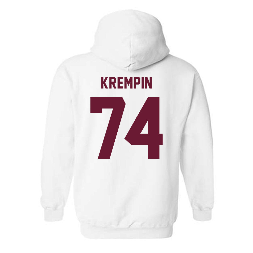 Texas A&M - NCAA Football : Zaden Krempin - Ol' Sarge Hooded Sweatshirt-1