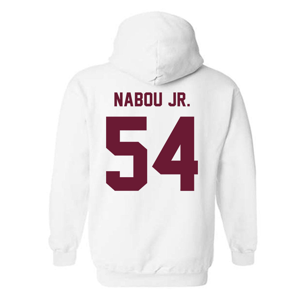 Texas A&M - NCAA Football : Mark Nabou Jr. - Ol' Sarge Hooded Sweatshirt-1