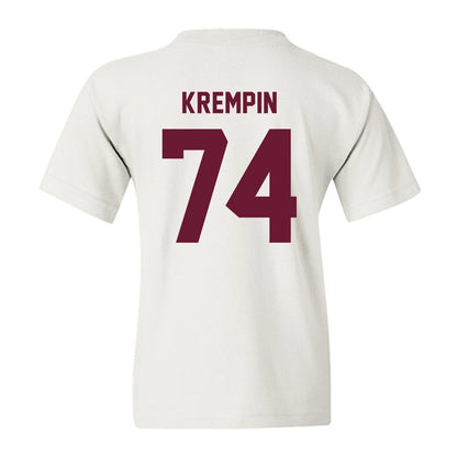 Texas A&M - NCAA Football : Zaden Krempin - Ol' Sarge Youth T-Shirt-1