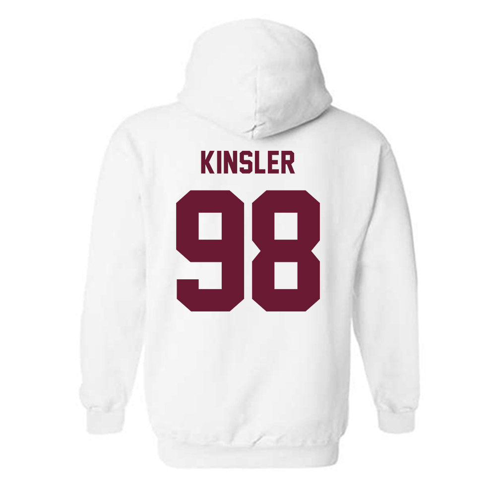 Texas A&M - NCAA Football : Jermaine Kinsler - Ol' Sarge Hooded Sweatshirt-1