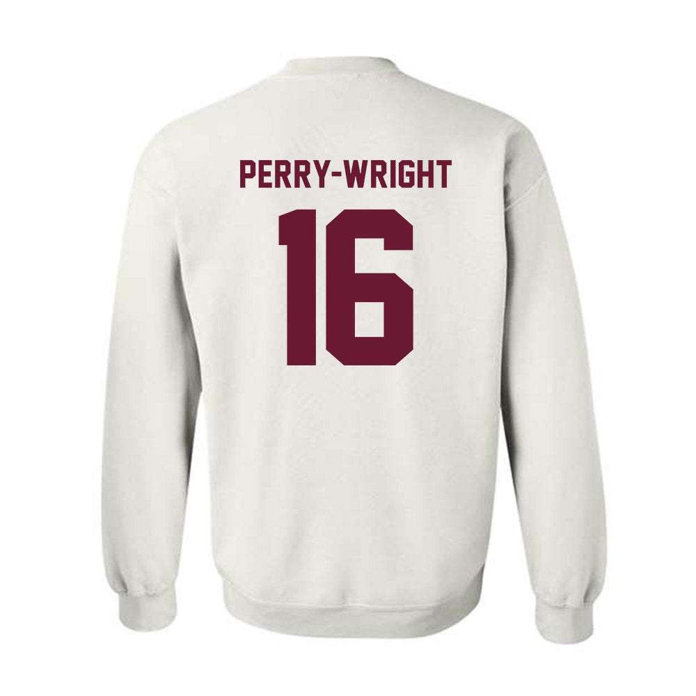 Texas A&M - NCAA Football : Bryce Perry-Wright - Ol' Sarge Crewneck Sweatshirt-1