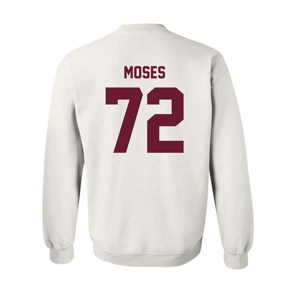 Texas A&M - NCAA Football : Joshua Moses - Ol' Sarge Crewneck Sweatshirt-1
