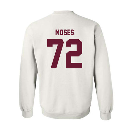 Texas A&M - NCAA Football : Joshua Moses - Ol' Sarge Crewneck Sweatshirt-1
