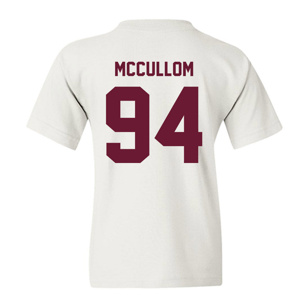 Texas A&M - NCAA Football : Angelo McCullom - Ol' Sarge Youth T-Shirt-1