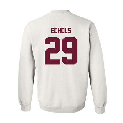 Texas A&M - NCAA Football : Justin Echols - Ol' Sarge Crewneck Sweatshirt-1