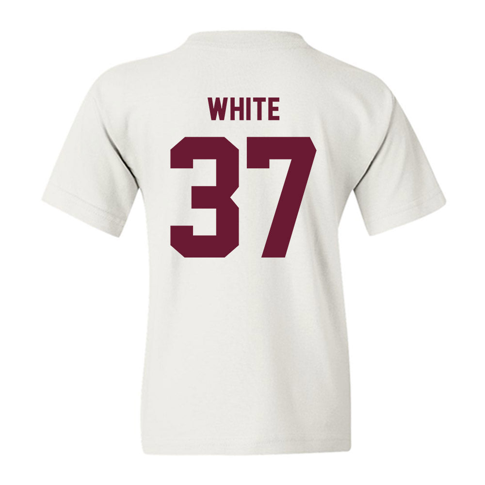 Texas A&M - NCAA Football : Tyler White - Ol' Sarge Youth T-Shirt-1