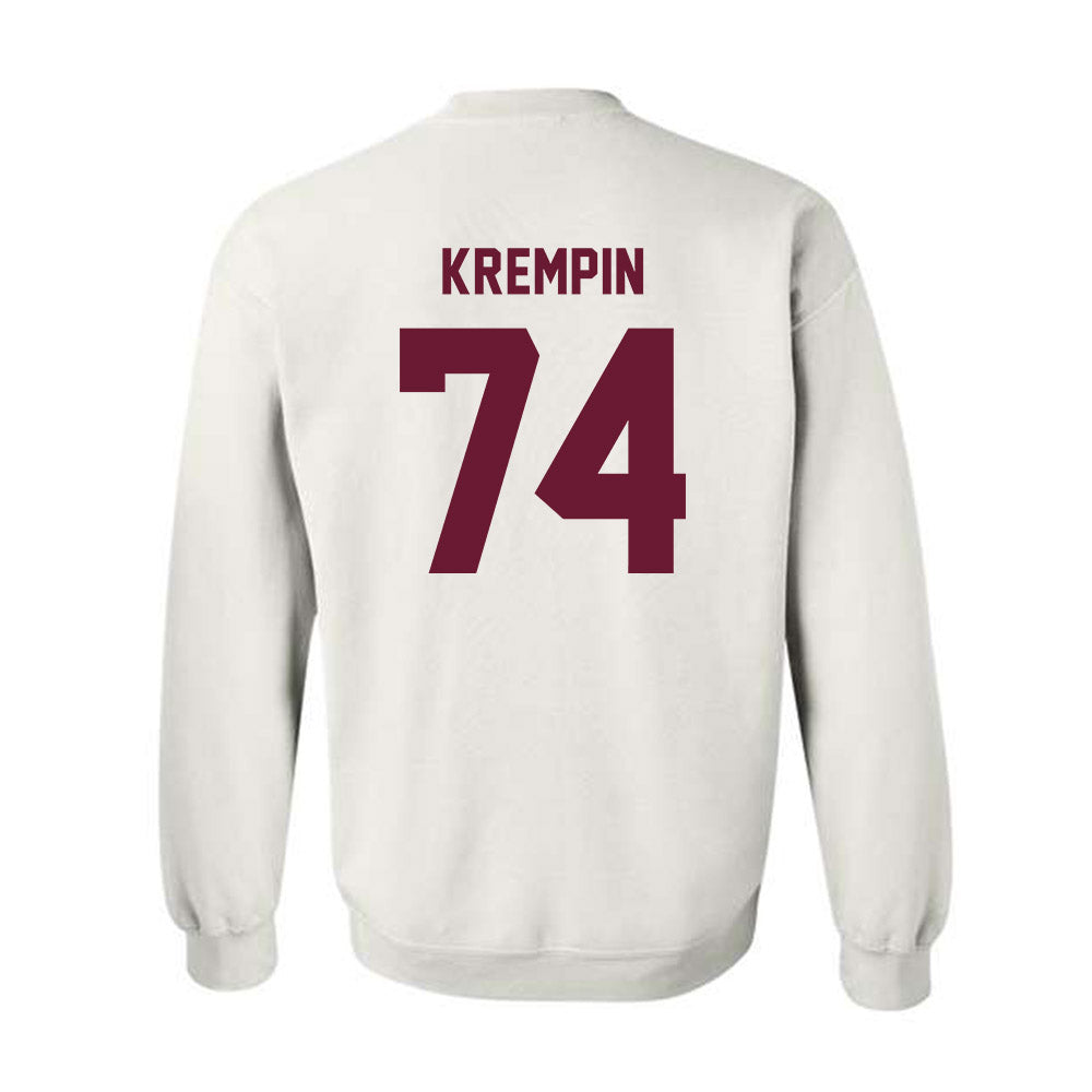 Texas A&M - NCAA Football : Zaden Krempin - Ol' Sarge Crewneck Sweatshirt-1