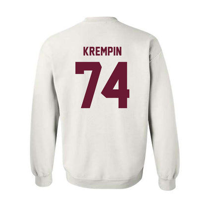 Texas A&M - NCAA Football : Zaden Krempin - Ol' Sarge Crewneck Sweatshirt-1