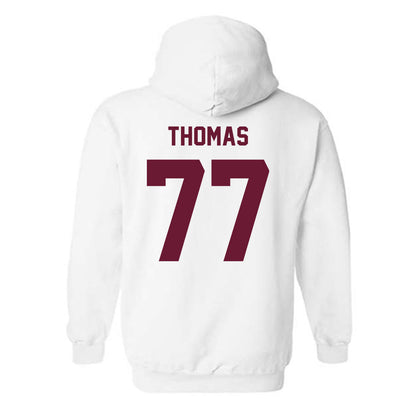 Texas A&M - NCAA Football : Tyler Thomas - Ol' Sarge Hooded Sweatshirt-1