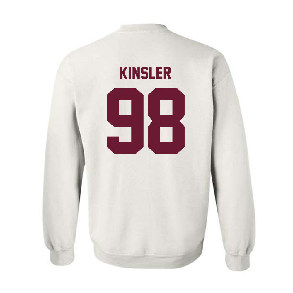 Texas A&M - NCAA Football : Jermaine Kinsler - Ol' Sarge Crewneck Sweatshirt-1