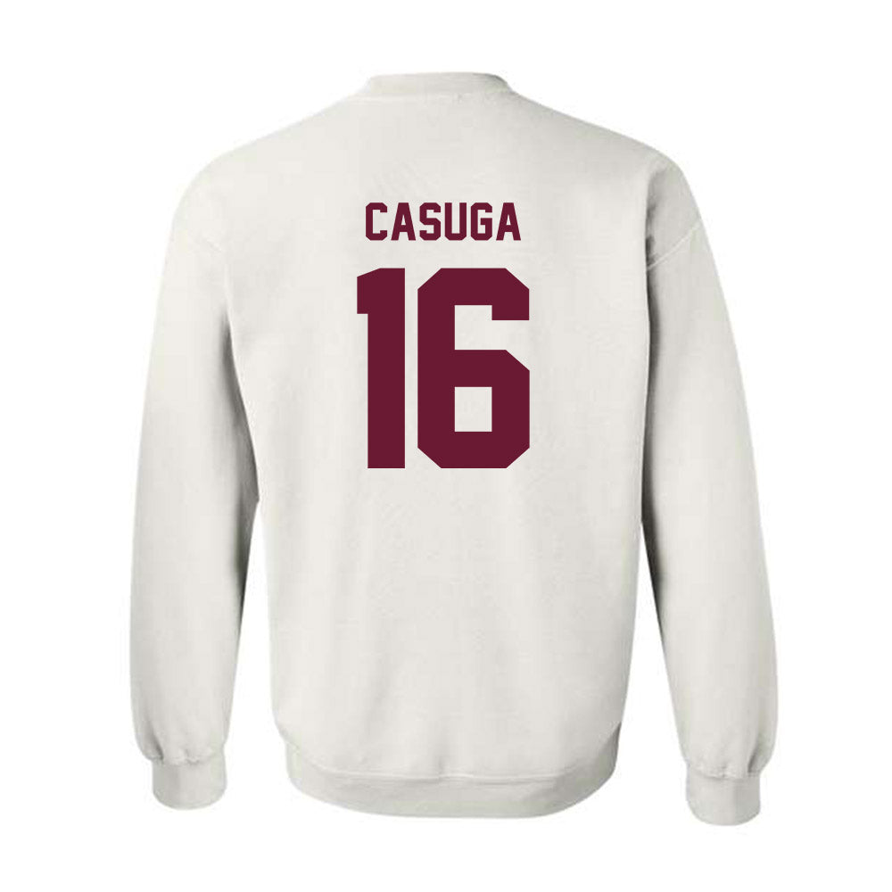 Texas A&M - NCAA Football : Helaman Casuga - Ol' Sarge Crewneck Sweatshirt-1