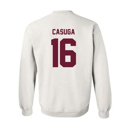 Texas A&M - NCAA Football : Helaman Casuga - Ol' Sarge Crewneck Sweatshirt-1