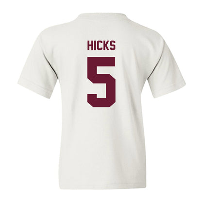 Texas A&M - NCAA Football : DJ Hicks - Ol' Sarge Youth T-Shirt-1