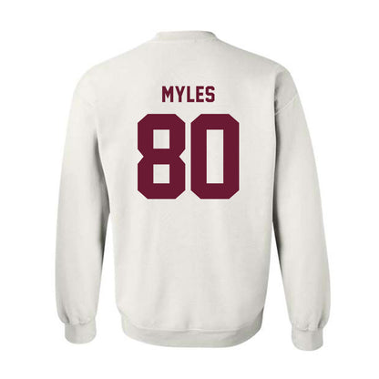 Texas A&M - NCAA Football : Jerome Myles - Ol' Sarge Crewneck Sweatshirt-1