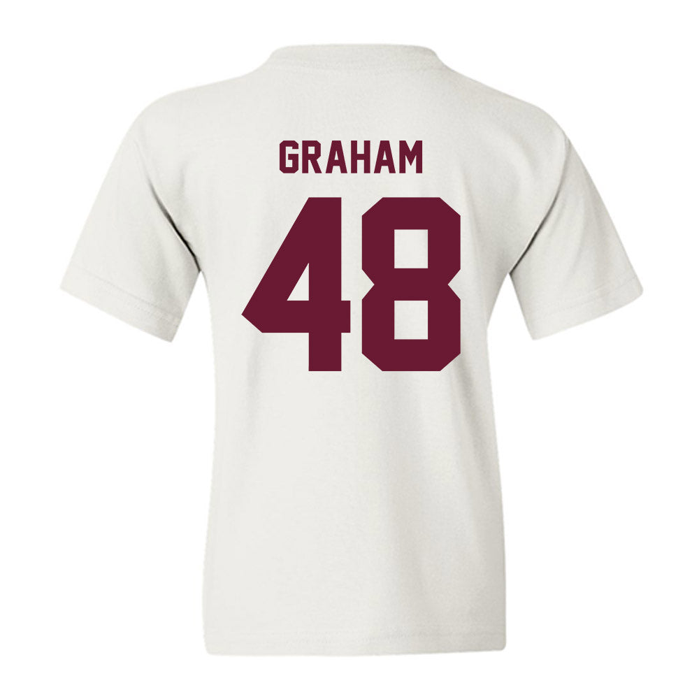 Texas A&M - NCAA Football : Jacob Graham - Ol' Sarge Youth T-Shirt-1