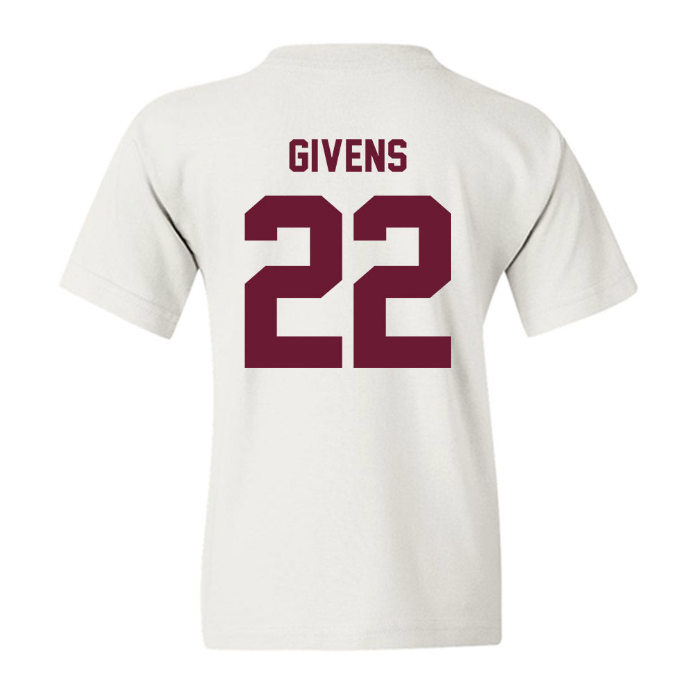 Texas A&M - NCAA Football : Tristian Givens - Ol' Sarge Youth T-Shirt-1