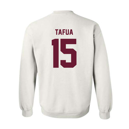 Texas A&M - NCAA Football : Caleb Tafua - Ol' Sarge Crewneck Sweatshirt-1