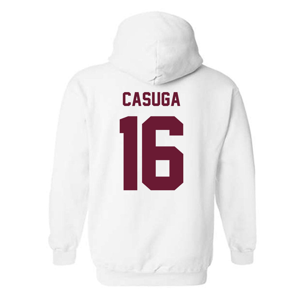 Texas A&M - NCAA Football : Helaman Casuga - Ol' Sarge Hooded Sweatshirt-1