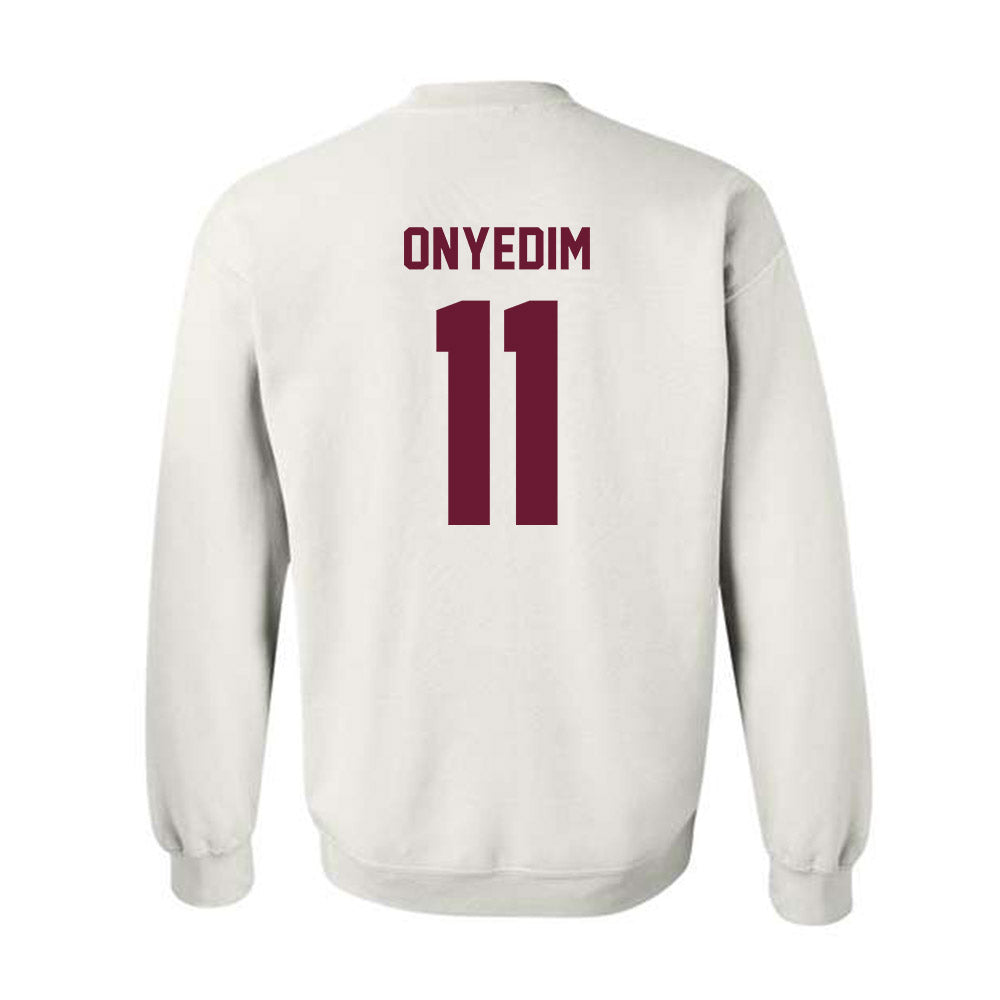 Texas A&M - NCAA Football : Tyler Onyedim - Ol' Sarge Crewneck Sweatshirt-1